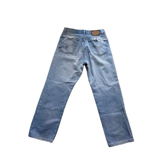 Polo Ralph Lauren Vintage Distressed Denim Jeans W30 L32 Made in USA - Picture 5 of 5